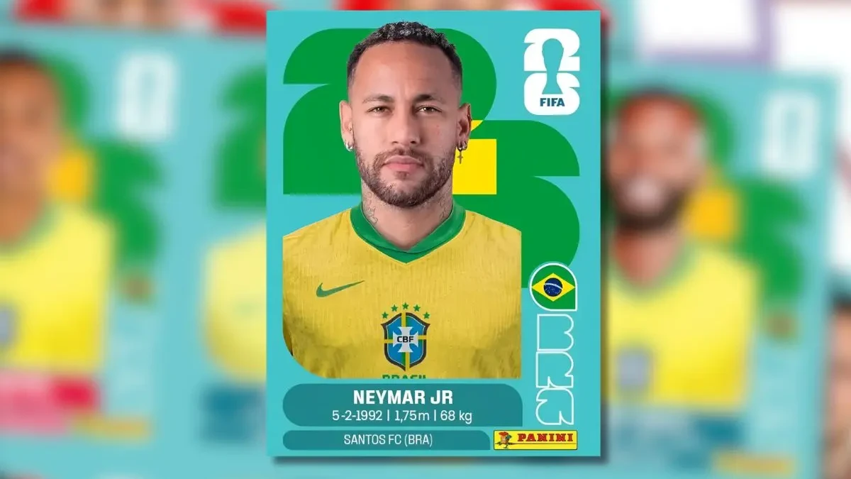 Como comprar e quanto custa atualizar álbum da Copa com figurinha do Neymar (Foto: Mais Goiás)