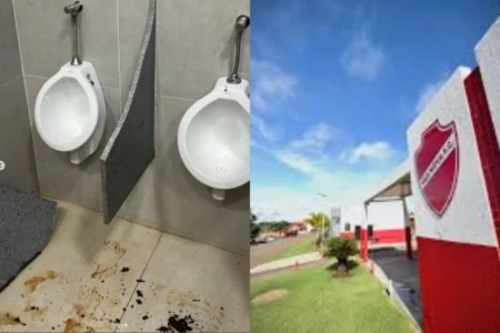 Jogo entre Vila e Goiás no sub-17 vira caso de polícia; clubes trocam acusações (Fotos: Reprodução)
