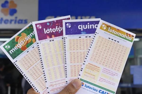 Mega-Sena, Lotofácil e Quina de domingo (14); veja os números sorteados Resultados Mega-Sena 3018, Lotofácil 3710 e Quina 7050