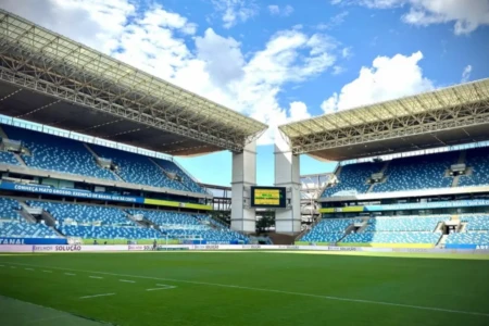 Arena Pantanal, onde Vila Nova e Cuiabá irão se enfrentar