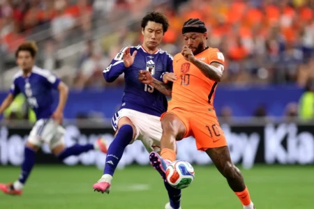 Japão empata com a Holanda e amplia série invicta contra europeus