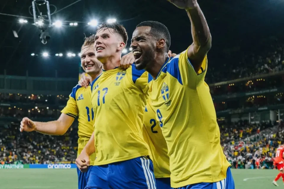 Suécia venceu por 3 a 1 (Foto: Reprodução / Instagram)