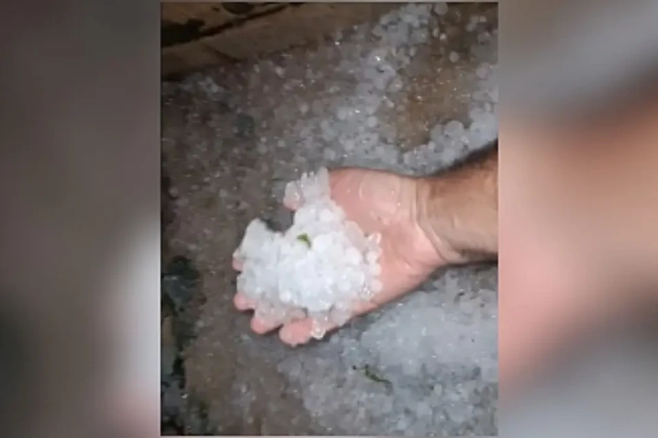Imagem do granizo