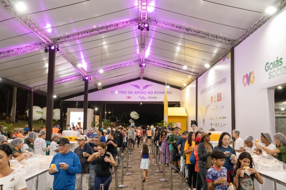 Centro de Apoio ao Romeiro funcionará 24 horas durante a Romaria do Divino Pai Eterno
