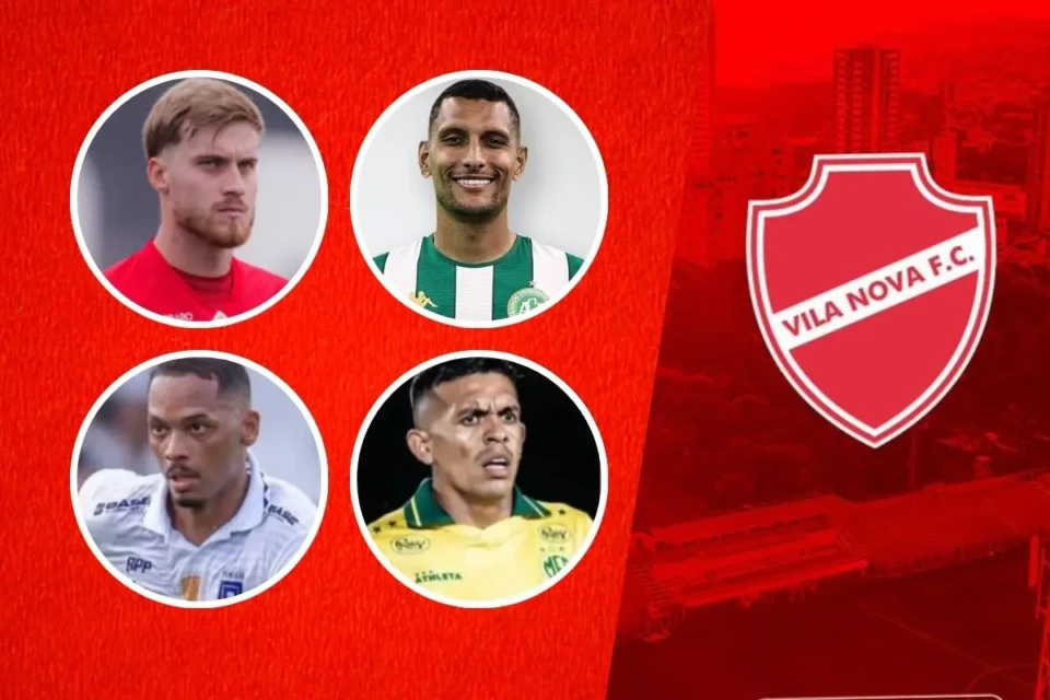 Pacotão de reforços do Vila (Fotos: Breno Bora: Paranavaí Caíque Jesus: Comunicação/Primavera-MT Cariús: JP Pinheiro/Mirassol Meritão: Márcio Cunha/Chapecoense)