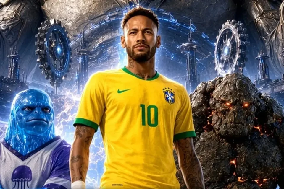 Neymar vira herói de novela vertical feita com IA fotos Primeiros seis títulos e sinopses já foram revelados