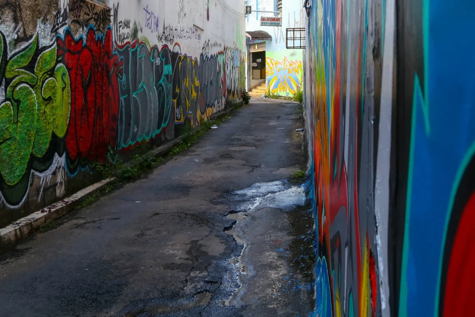 Grafiteira de Goiânia transforma Beco da Codorna para a Copa do Mundo; veja como ficou “Que lindo! Temos que cuidar agora”