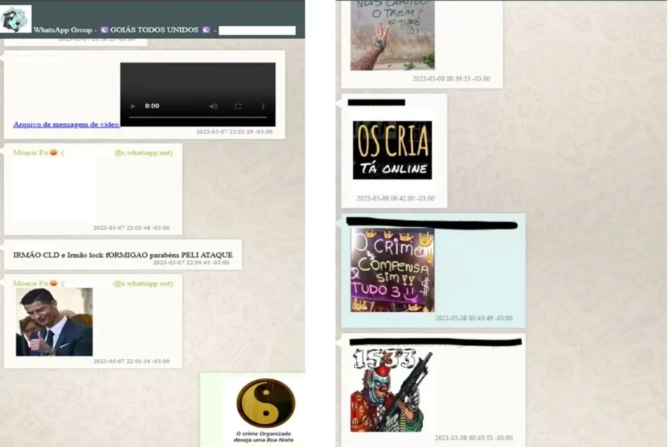 Imagem dos prints