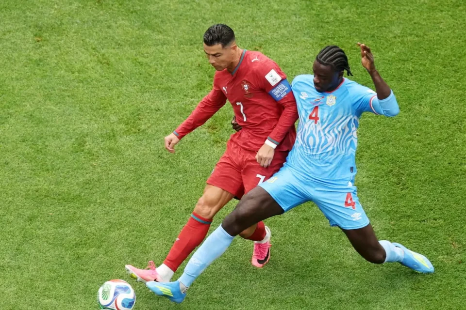 Cristiano Ronaldo pouco apareceu, e Portugal começou a Copa do Mundo sem conseguir vencer