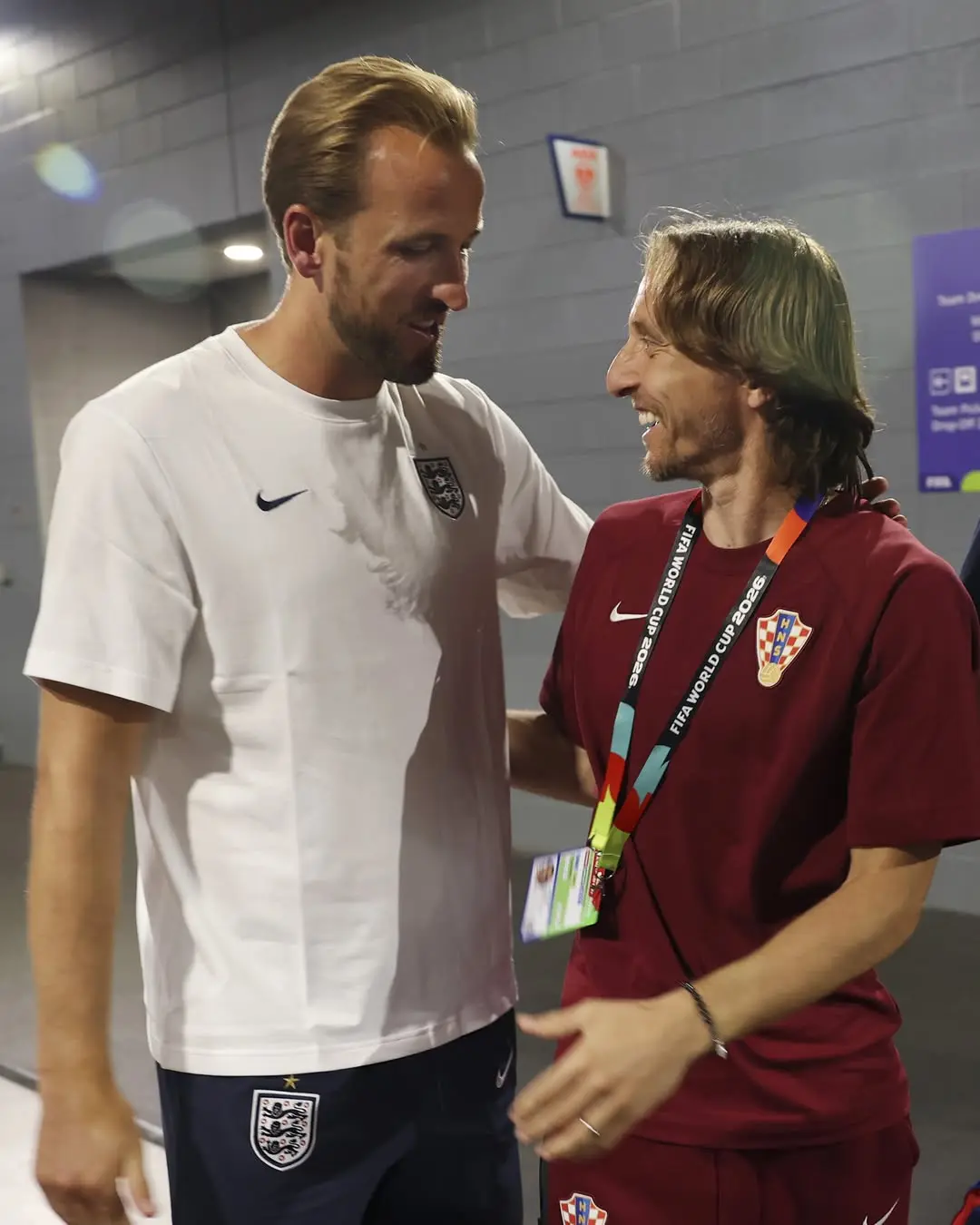 🇭🇷🤝🏴______ Poštovanje, prijateljstvo, nogometni klasik u pripremi. #ENGCRO#WorldCup #V