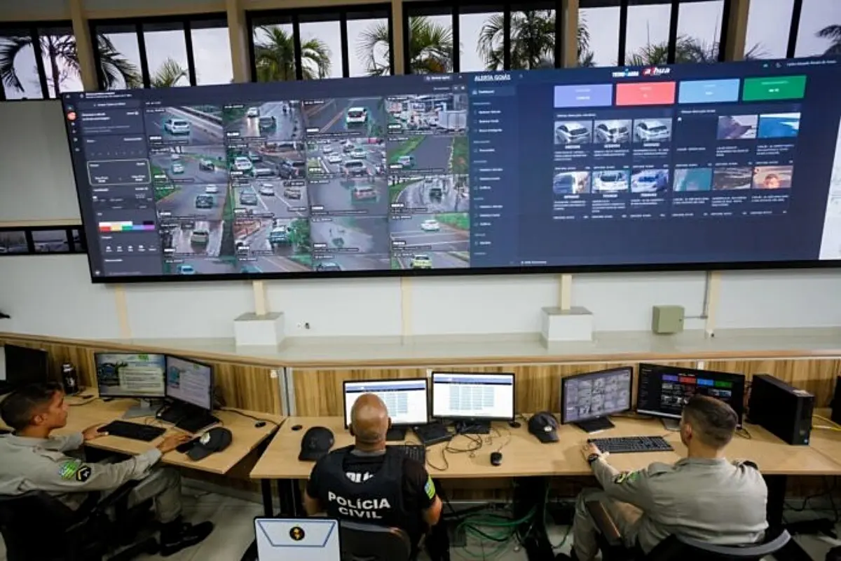 Imagem do centro de operações