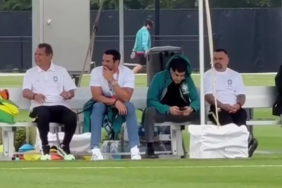 Presidente da CBF volta a centro de treinamento da seleção após escândalo e gera incômodo (Foto: Reprodução/Instagram)
