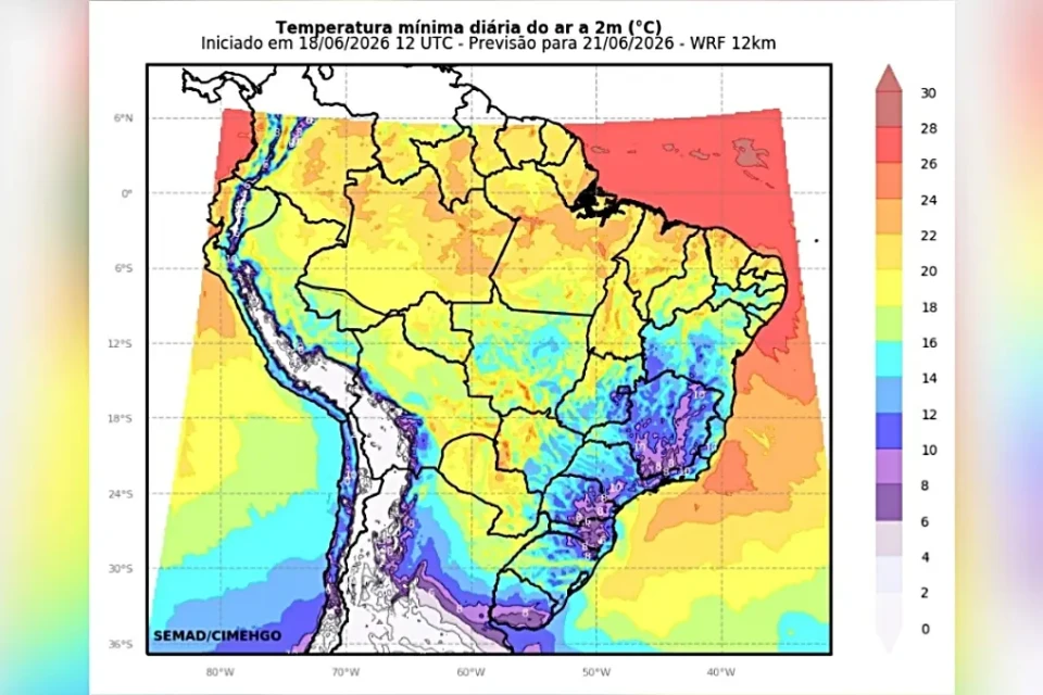 Imagens de satélite