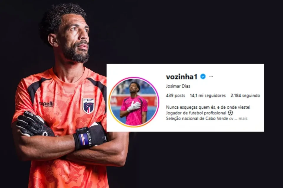Goleiro Vozinha ultrapassa astros do esporte no Instagram (Foto: Instagram)