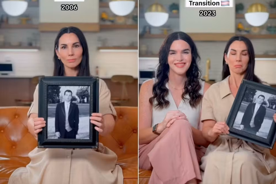 Após marido passar por mudança de gênero, americana se revela bissexual e continua casada Marido passa por mudança de gênero e mulher