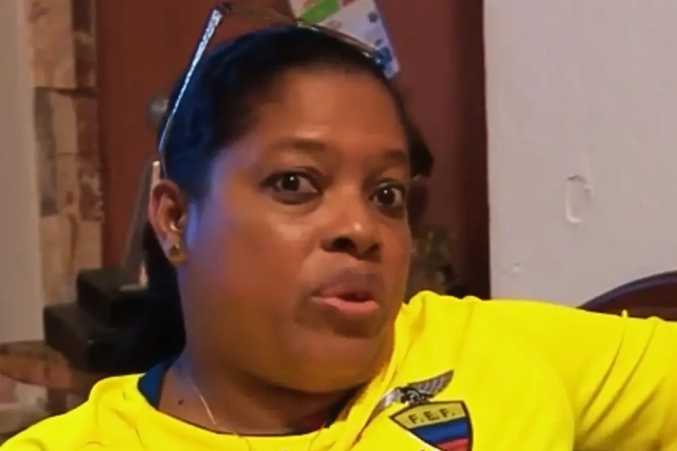 Mãe de Plata, do Equador, republica vídeo de críticas a Enner Valência: 'atacante bisonho' (Foto: Reprodução)