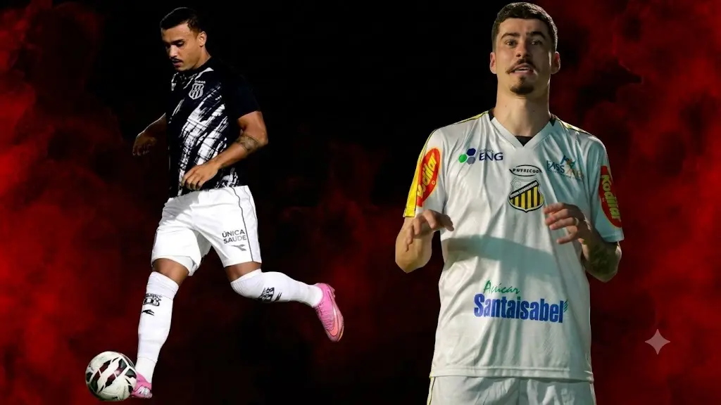 Jogadores de Ponte Preta e Novorizontino