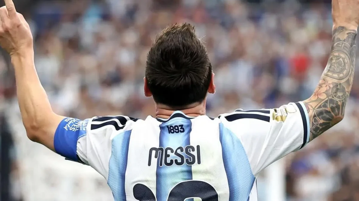 Messi Gols Copa Foto AFA
