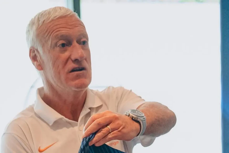 Deschamps brinca após paralisação que fez jogo durar 4h: 'jogamos cartas' (Foto: Instagram)