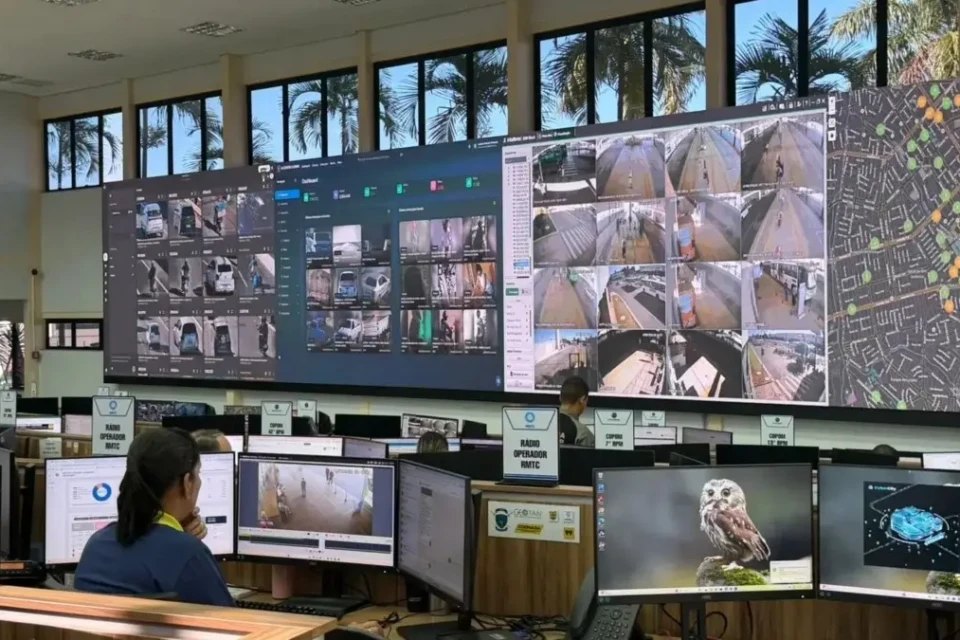 Imagem do centro de comando