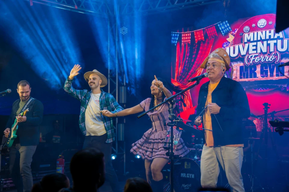 Mr. Gyn realiza arraiá em Goiânia com releitura junina de hit da banda