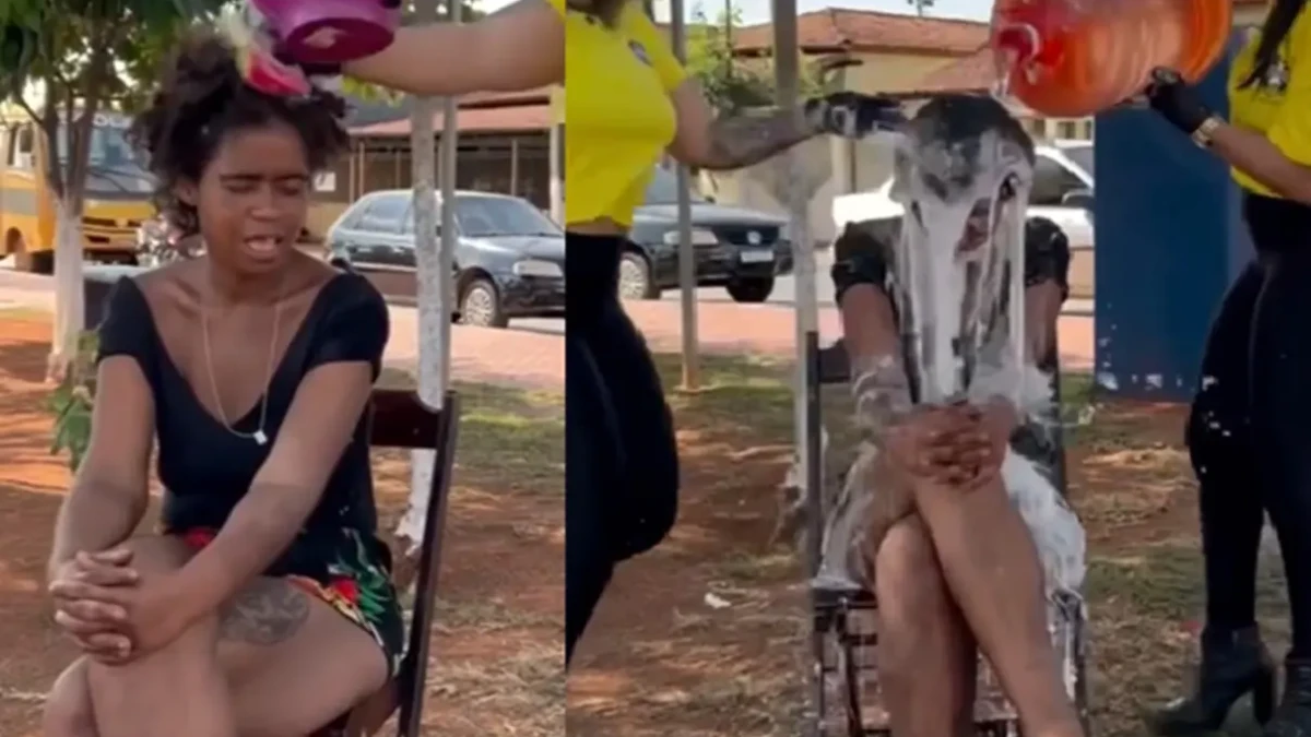 Vídeo: Dia de princesa com mulher em situação de rua em Trindade Publicação foi apagada do perfil das influenciadoras