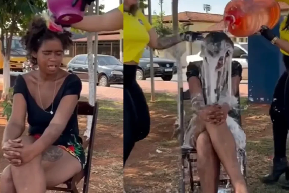 Vídeo: Dia de princesa com mulher em situação de rua em Trindade Publicação foi apagada do perfil das influenciadoras