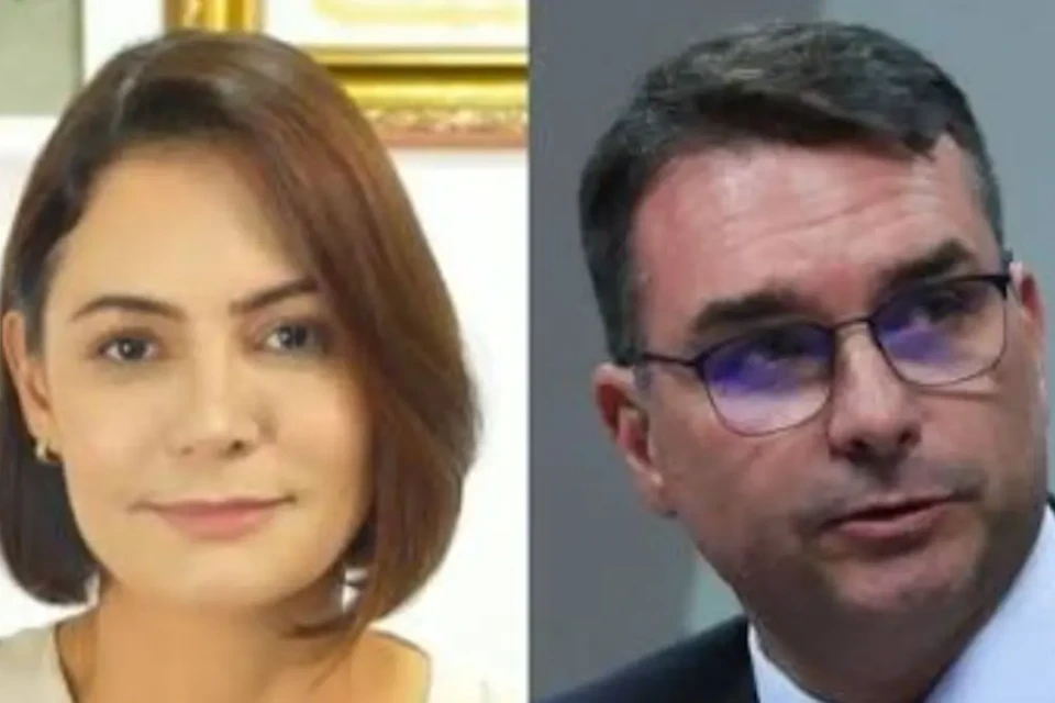Após vídeo, Michelle e Flávio adotam tom ameno para reduzir desgaste