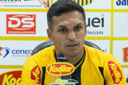 'Vila Nova hoje é o time a ser batido', diz atacante do Novorizontino (Foto: Reprodução)