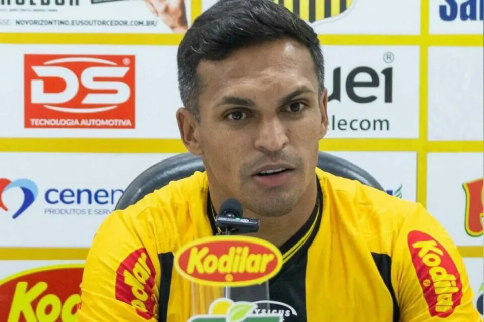 'Vila Nova hoje é o time a ser batido', diz atacante do Novorizontino (Foto: Reprodução)