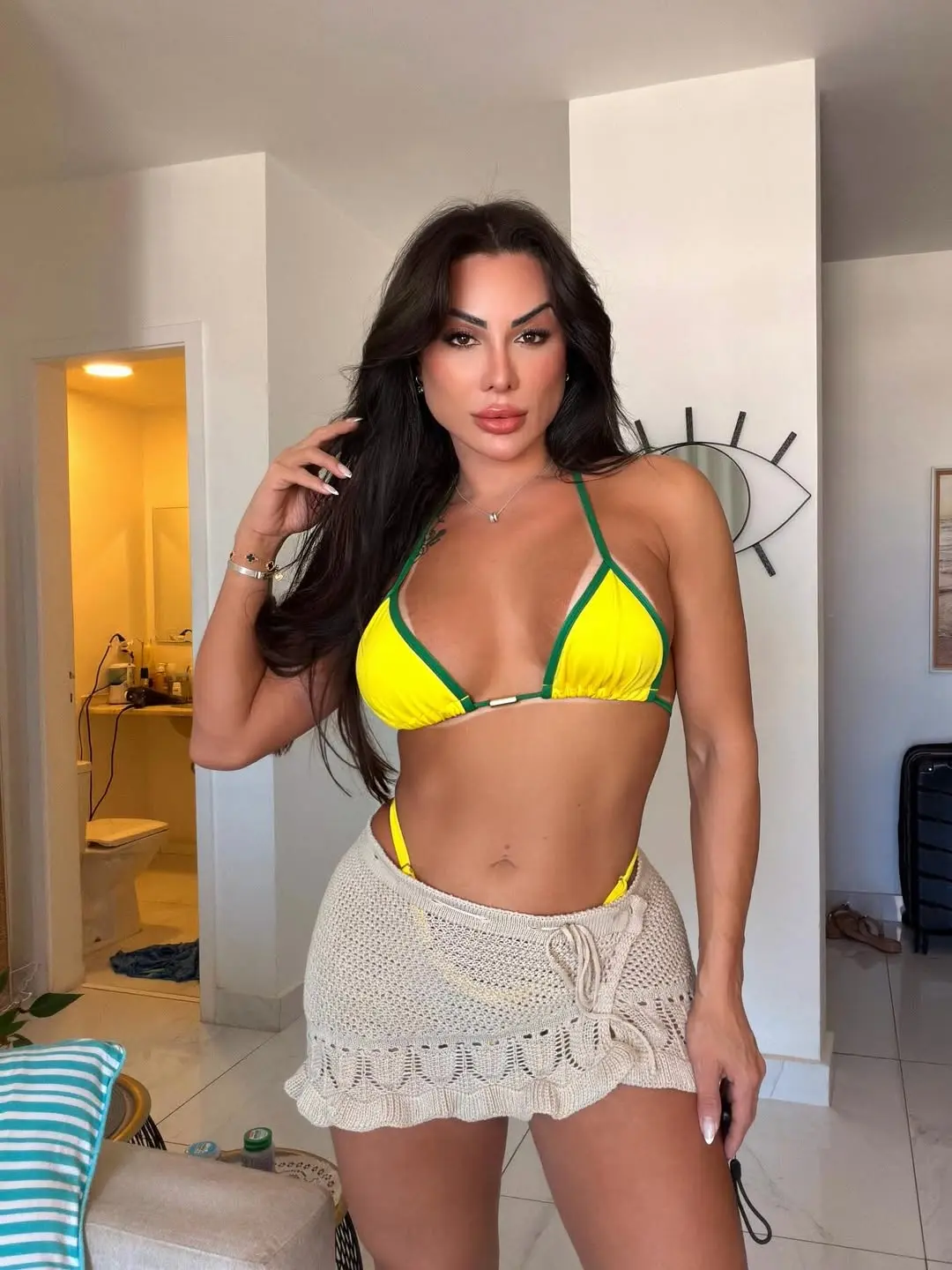 Modelo trans Bruna Mendonça (Foto: Instagram)