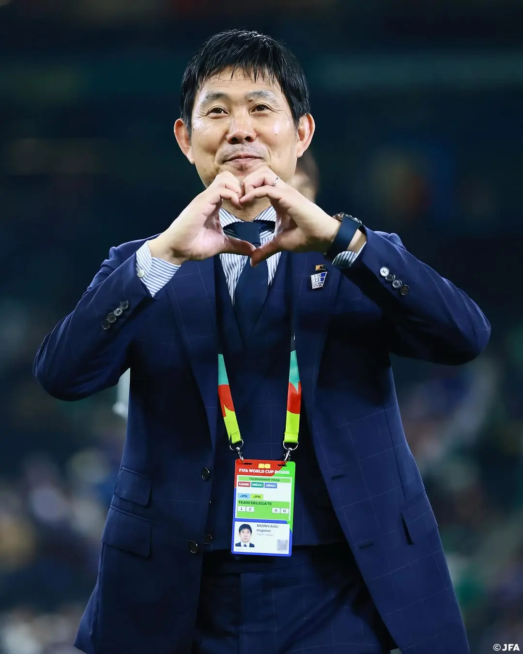 Hajime Moriyasu, técnico da seleção do Japão (Foto: Instagram)