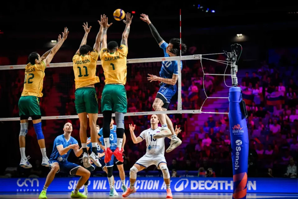 Partida entre Brasil e Eslovénia na Liga das Nações