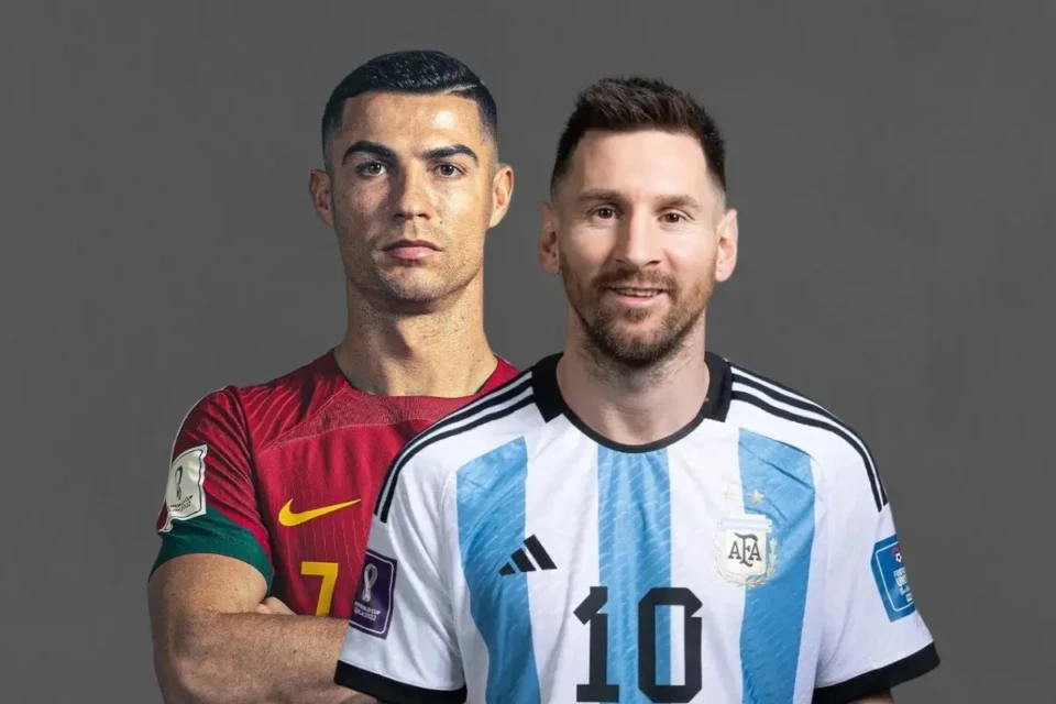 Cai a chance de confronto entre Messi e Cristiano Ronaldo na Copa (Foto: Mais Goiás)