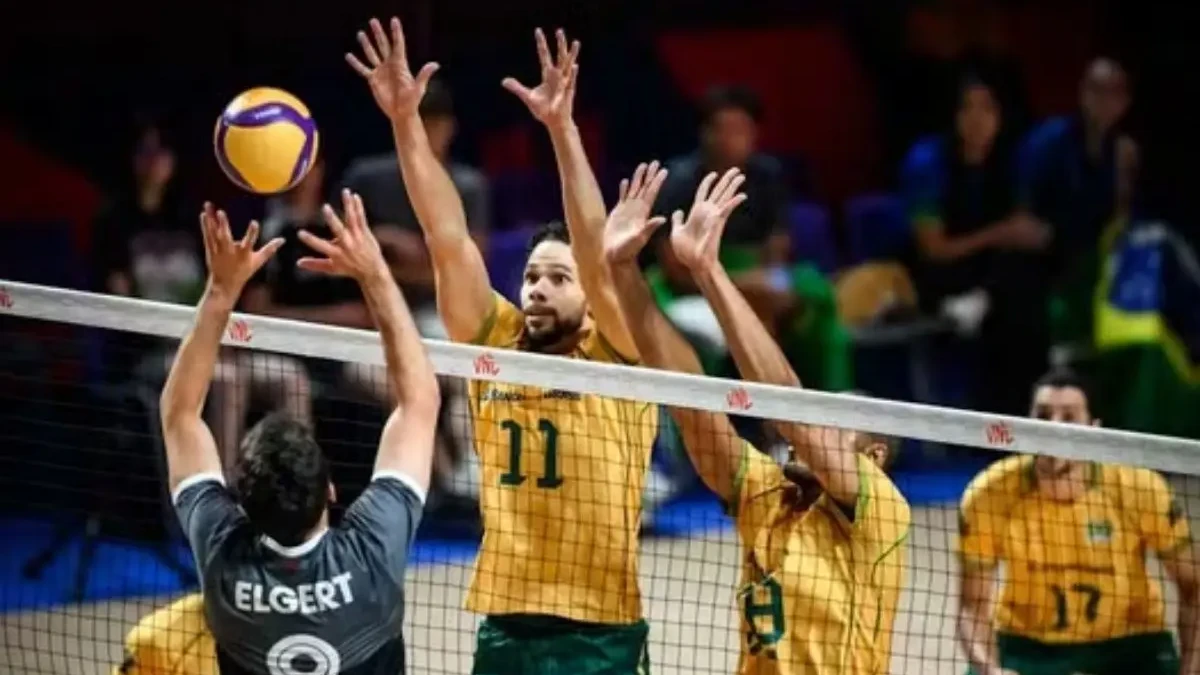 Vôlei masculino: Brasil vence Canadá no tie-break e reage na VNL (Foto: Divulgação)