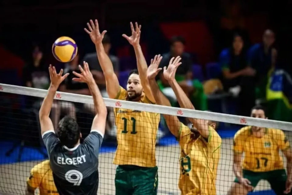 Vôlei masculino: Brasil vence Canadá no tie-break e reage na VNL (Foto: Divulgação)