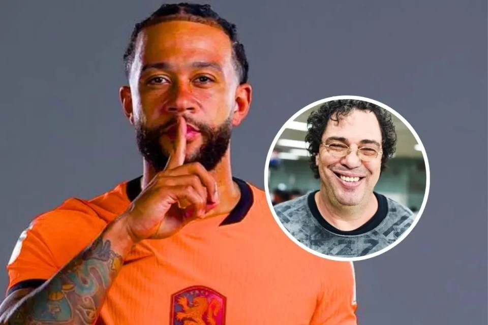 Casagrande ironiza Memphis na Holanda: se poupou para jogar no Corinthians (Foto: Mais Goiás)