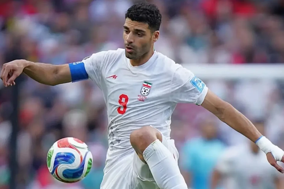 Mehdi Taremi é o principal jogador do Irã.
