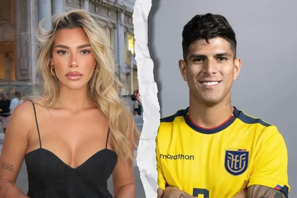 Torcida do Equador ataca empresária que rompeu namoro com jogador durante a Copa (Fotos: Instagram)
