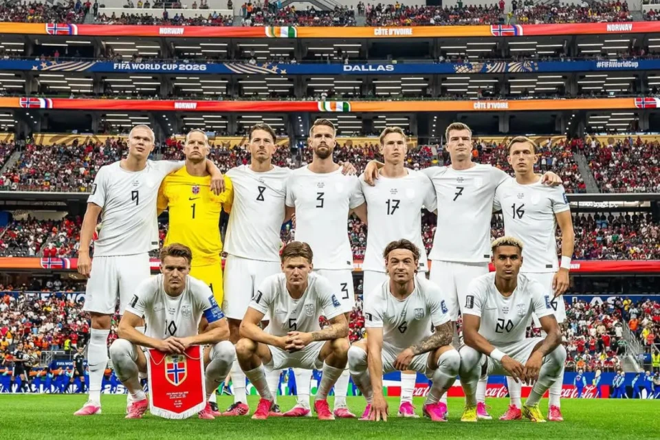 Seleção Norueguesa encarar o Brasil