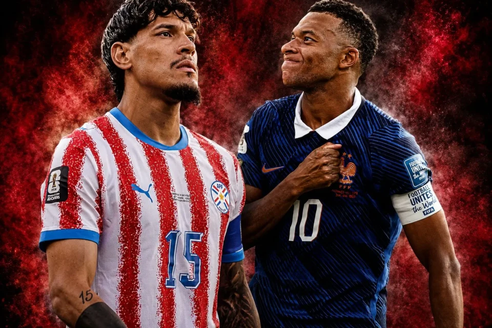 França e Paraguai confirmam escalações para duelo mata-mata da Copa do Mundo