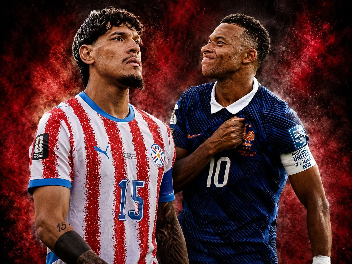 Escalações de Paraguai e França são confirmadas para o duelo decisivo nas quartas da Copa Escalações de Paraguai e França são confirmadas para o duelo decisivo nas quartas da Copa