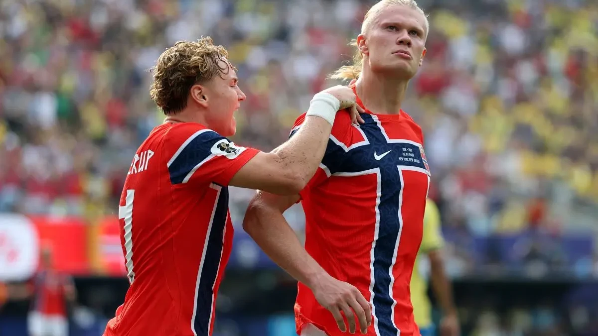 Com gols de Haaland e ampla posse de bola, Noruega elimina Brasil (Foto: Fifa)