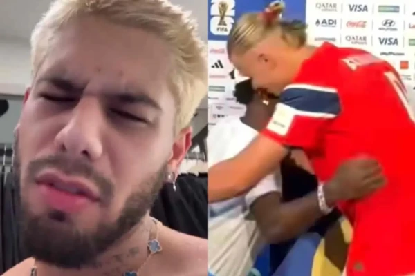 Zé Felipe xinga Vini Jr. após eliminação do Brasil e provoca Haaland na internet "Cumprimenta minha chibata", escreveu o ex de Virginia