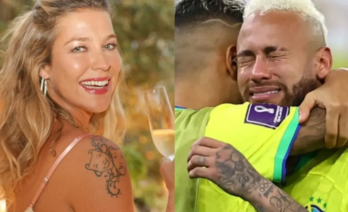 Luana Piovani celebra 'aposentadoria' de Neymar da seleção após eliminação do Brasil na Copa Luana Piovani celebra 'aposentadoria' de Neymar da seleção após eliminação do Brasil na Copa