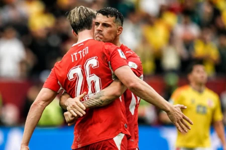 Suíça volta às quartas de final da Copa do Mundo após 72 anos