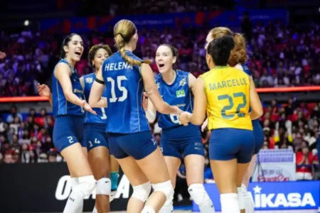 Brasil domina o Japão, vence a oitava e mantém vice-liderança da Liga das Nações