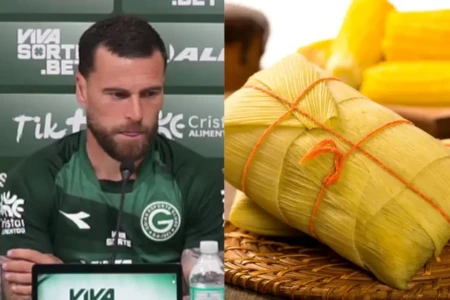 Lucas Lima admite que não se adaptou ao pequi e à pamonha: 'tenho receio' (Foto: Mais Goiás)