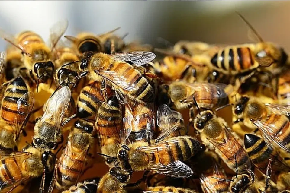 Enxame de abelhas - (Foto: reprodução/Agência Brasil)