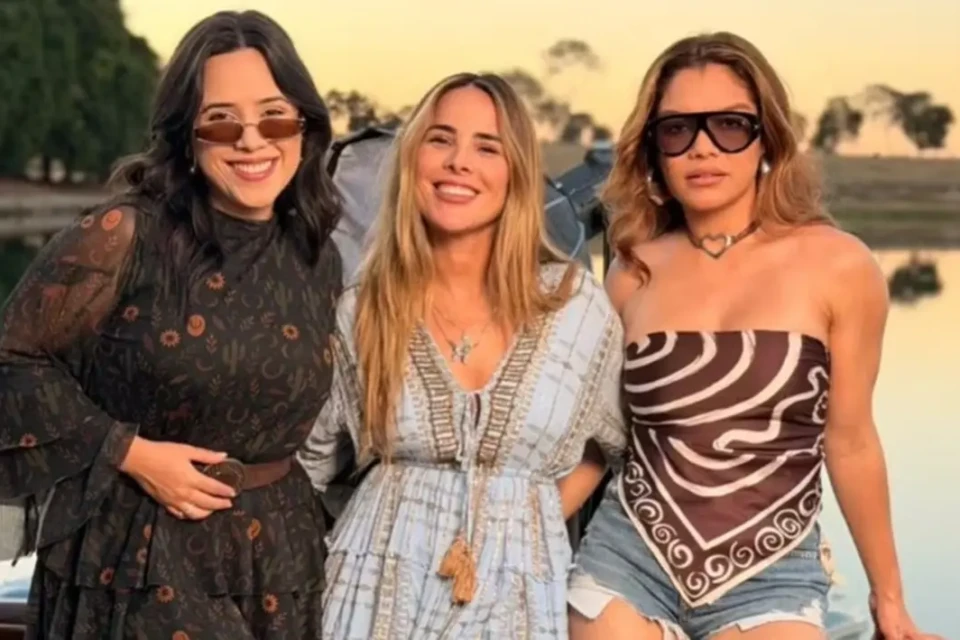 Fazenda em Araguapaz gravação com Wanessa Camargo e Day & Lara Poderosas do Cerrado na fazenda de Zezé di Camargo em Goiás
